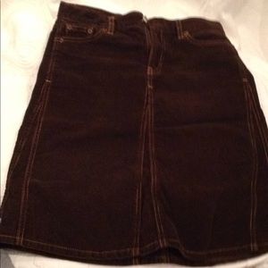 Gap corduroy skirt
